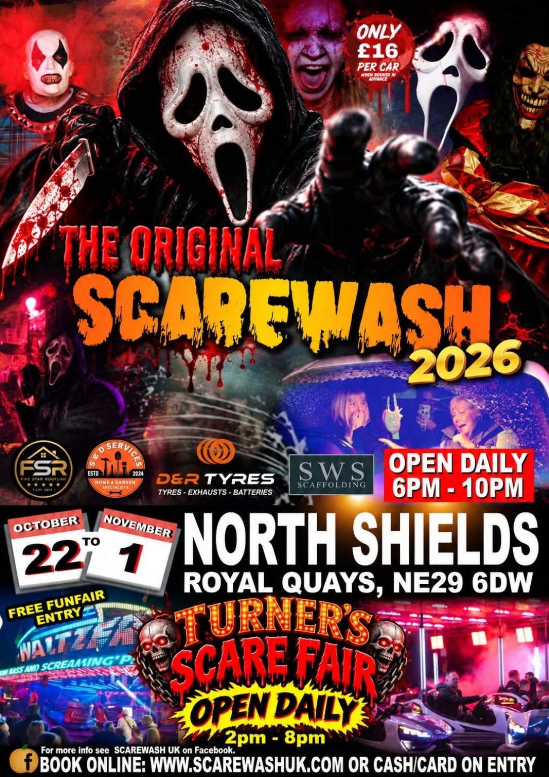Scare Wash 2026 event poster